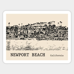 Newport Beach California Magnet